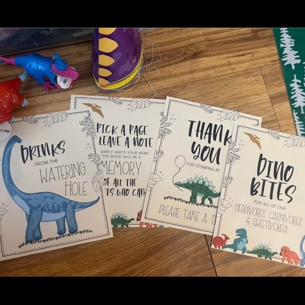 Dinosaur Party Decor - Multicolor (Rare Items) - Picture 4 of 8